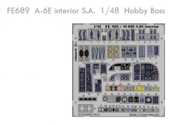 1/48 A-6E interior S.A. (HOBBYB)