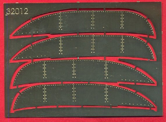 1/32 MiG-19 Aerodynamic wing elements (TRUMP)