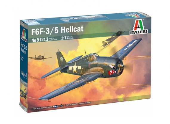 1/72 Grumman F6F-3/F6F-5 Hellcat Super Decals Sheet For 6 Versio