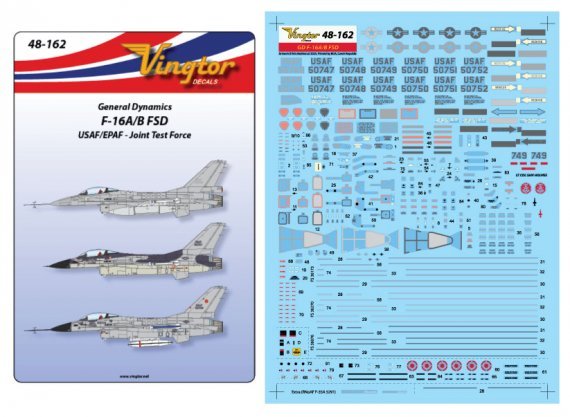 1/48 General-Dynamics F-16 Full Scale Development test aircraft