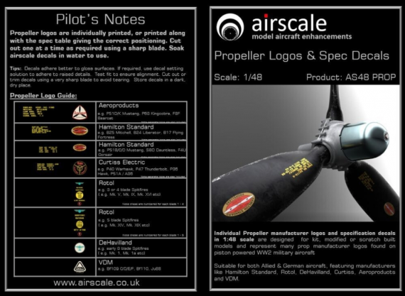 1/48 Propeller Logos