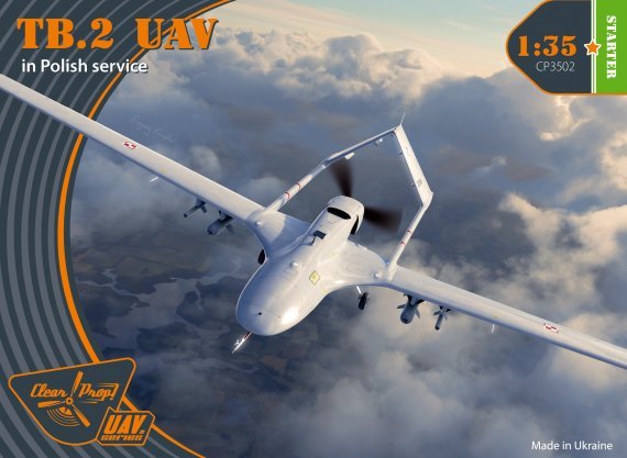 1/35 TB.2 Uav in Polish service Starter kit