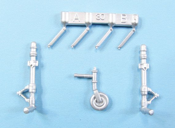 1/48 Curtiss P-40N/P-40M Warhawk Landing Gear Improved for Acade