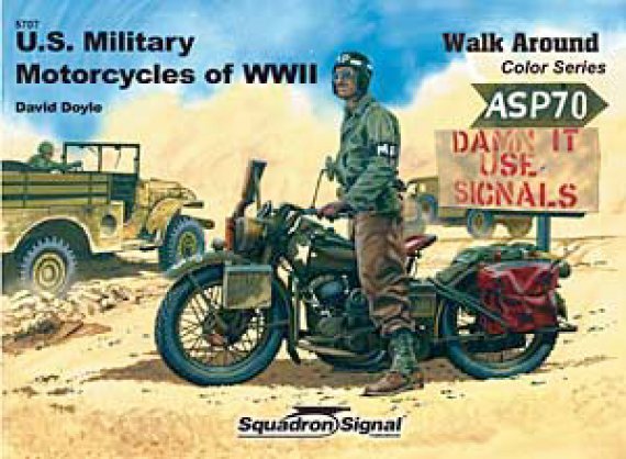 WWII Motorcycles Color Walk Around
