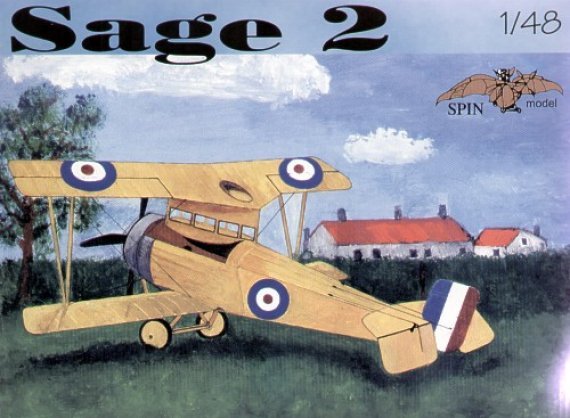 Spin Models Sage Type 2 Biplan Britannique 1/48