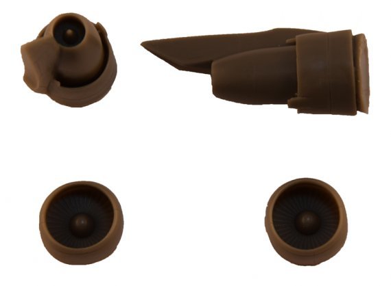 1/144 Boeing 767 PW4000 engines x 2