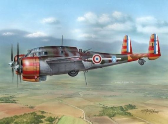 1/72 Breguet Br.695AB.2 French ground attackers