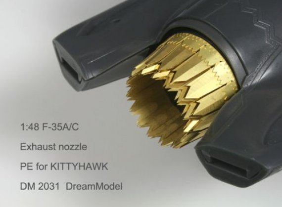 1/48 PE for Lockheed-Martin F-35A (KITTYHAWK)