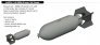 Brassin 1/48 P-40 1000lb US bomb for Eduard