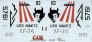 Cam Decals F-4J Phantom VF-74 Be-Devilers 1/32 image 1
