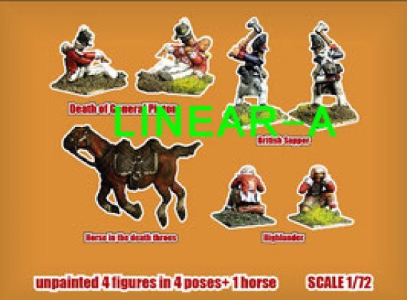 1/72 Waterloo After The Battle Set 2 British Disaster