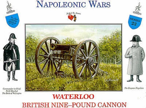 1/32 1 x British 9lb cannon