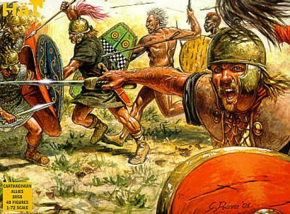 HAT Industrie Carthaginian Allies 1/72 - 48 Figures