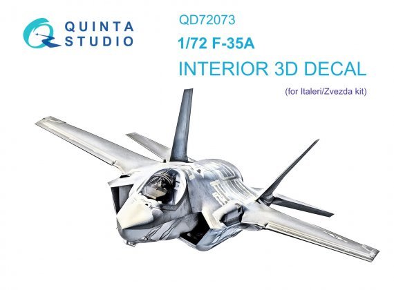 1/72 Lockheed-Martin F-35A for Italeri & Zvezda