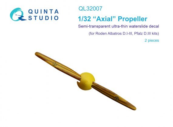1/32 Wooden Propellers Axial for Roden