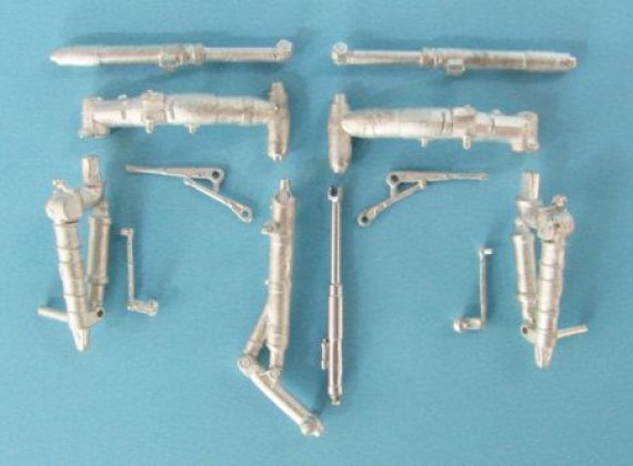 Mikoyan MiG-23 Flogger Carrello metallo 1/48