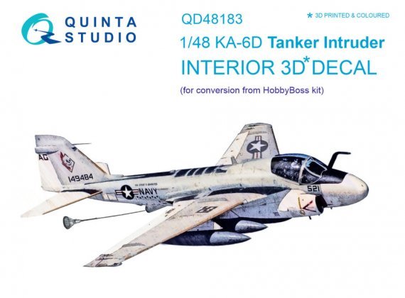 1/48 KA-6D Intruder 3D-Print & colour Interior