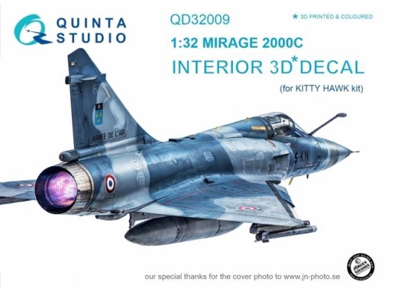 1/32 Dassault Mirage 2000C 3D-Printed