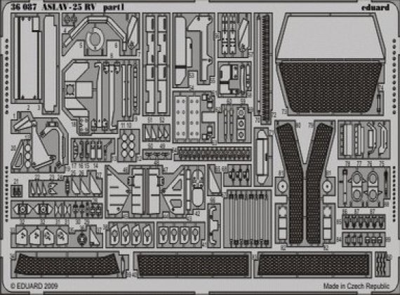1/35 SET ASLAV V-25 RV (TRUMP)