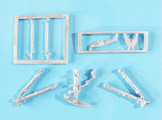 1/72 Vought F-8E Crusader landing gear (for Academy)
