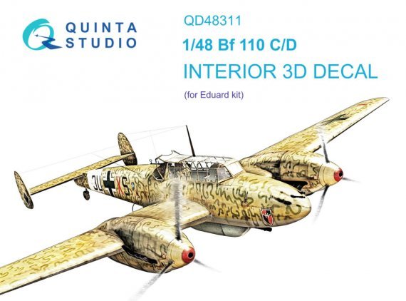 1/48 Messerschmitt Bf-110C/D