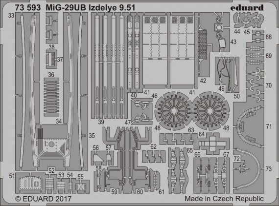 SET MiG-29UB Izdelye 9.51