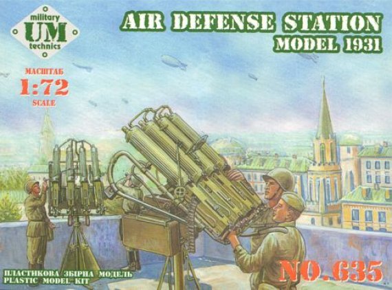 1/72 Soviet air defense station (model 1931)