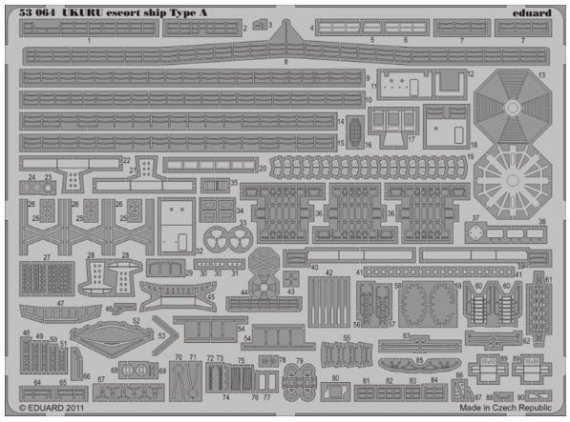 1/350 UKURU escort ship Type A (PITR)