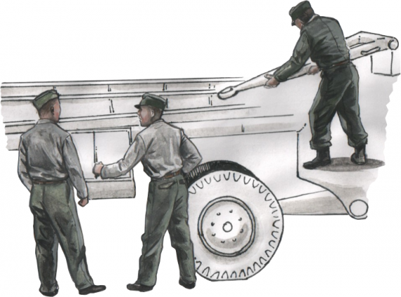 1/72 German WWII Personnel for V2 Transp.