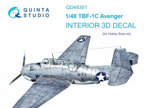 1/48 Grumman TBF-1C Avenger