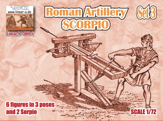 1/72 Roman Artillery Set 3 Scorpio