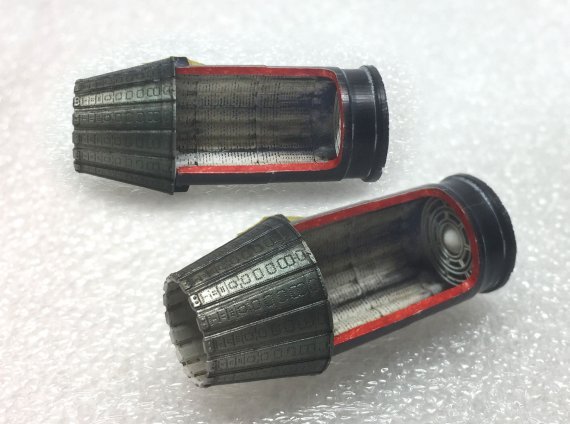 1/48 F-4 Phantom II GE closed exhaust Nozzle & afterburner set