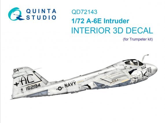 1/72 A-6E Intruder Interior for Trumpeter