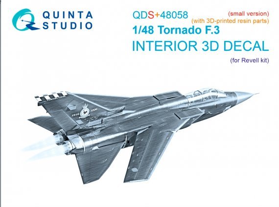 1/48 Panavia Tornado F.3 Interior Revell, Small version