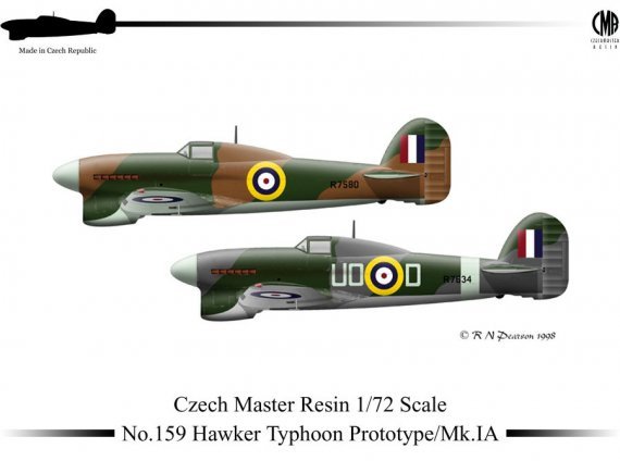 1/72 Hawker Typhoon Prototype/Mk.IA