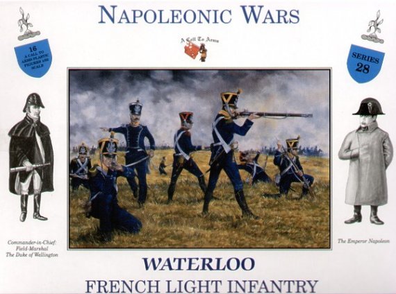 A Call To Arms French Light Infantry Waterloo 1/32