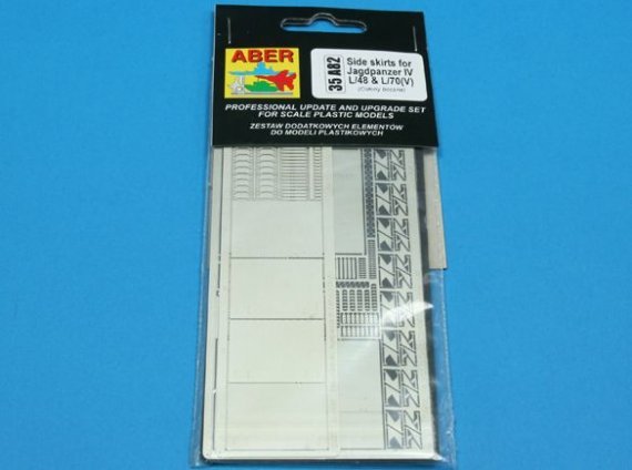 1/35 Side skirts for Jagdpanzer IV L/48 and L/70 for Cyber-Hobby