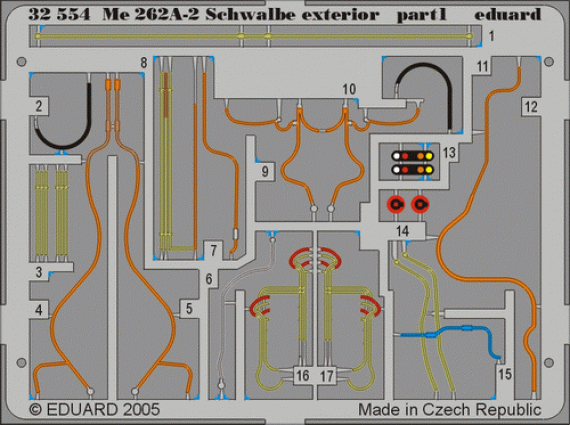 Me 262A-2 Schwalbe  exterior  (TRU)