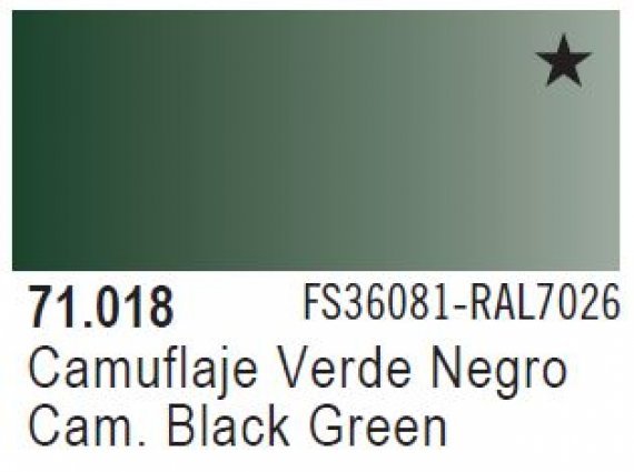 Camo Black Green 17ml