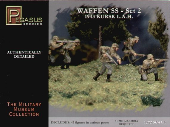 1/72 German Waffen SS. 1943 Kursk set 2