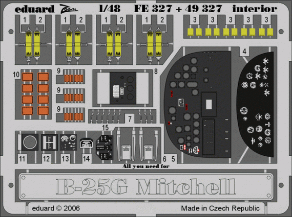 B-25G Mitchell interior  (ACC)