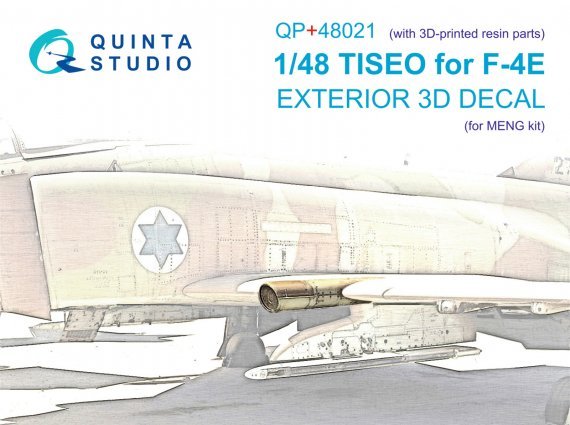 1/48 Tiseo for McDonnell F-4E Phantom for Meng