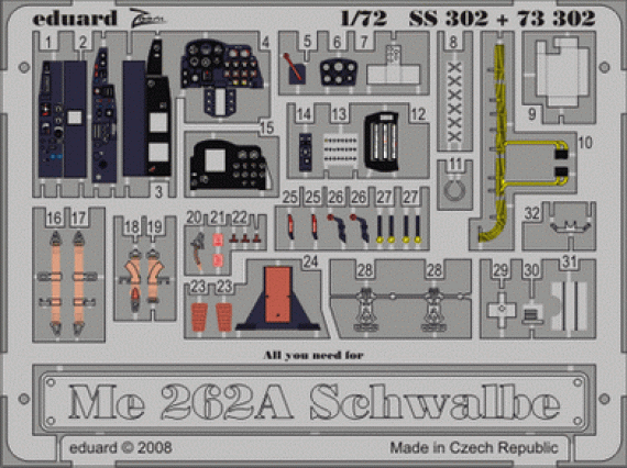 Me 262A Schwalbe  (ACA)