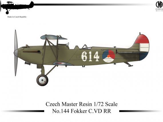1/72 Fokker C.VD RR Dutch version