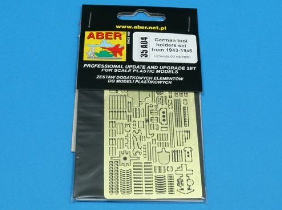 1/35 German tool holder set to 45