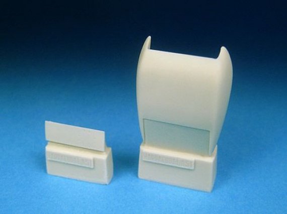 1/32  Messerschmitt Bf 109G-6 oil cooler fairing (for Revell)