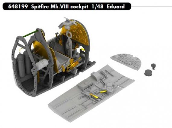 BRASSIN 1/48 Spitfire Mk.VIII cockpit