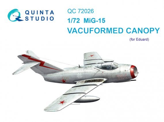 1/72 Vacu canopy for MiG-15