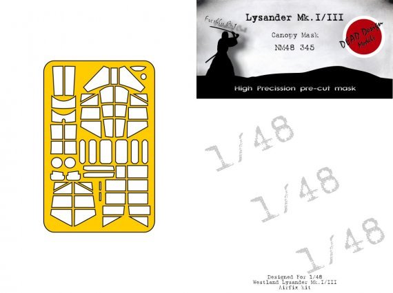 1/48 Westland LysanderMk.I/Mk.III mask for Airfix