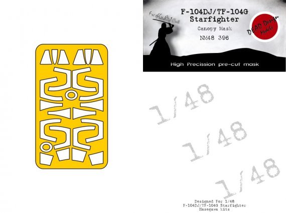 Dead Design Models D�calcomanies TF-104DJ/G Starfighter 1/48